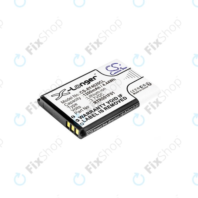 Batteria per Alcatel 8232, RTR001F01, Li-Ion, 1200mAh, 3.7V, HQ