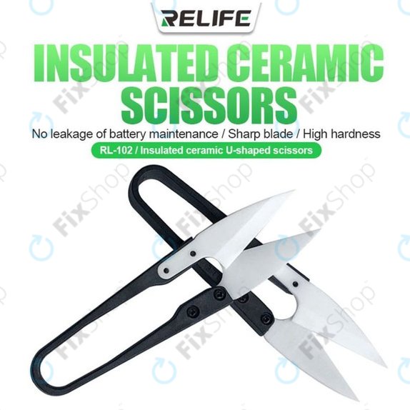 Forbici ceramiche isolate, Relife RL-102
