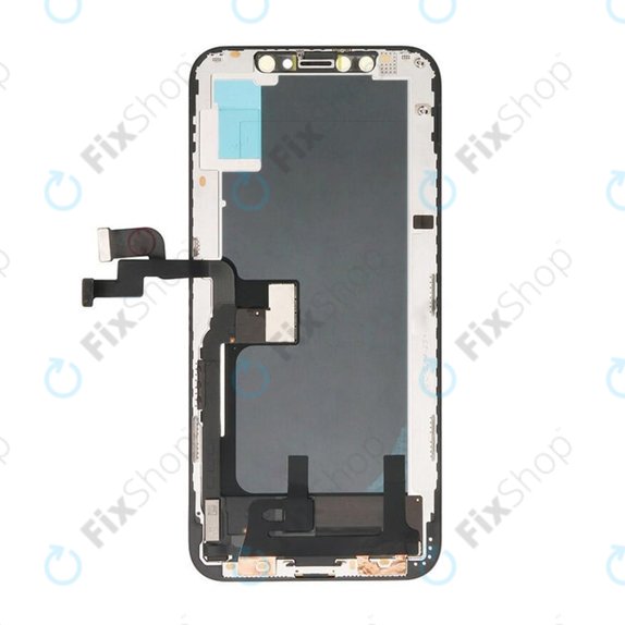 Schermo per iPhone XS, Vetro touch con cornice, Refurbished