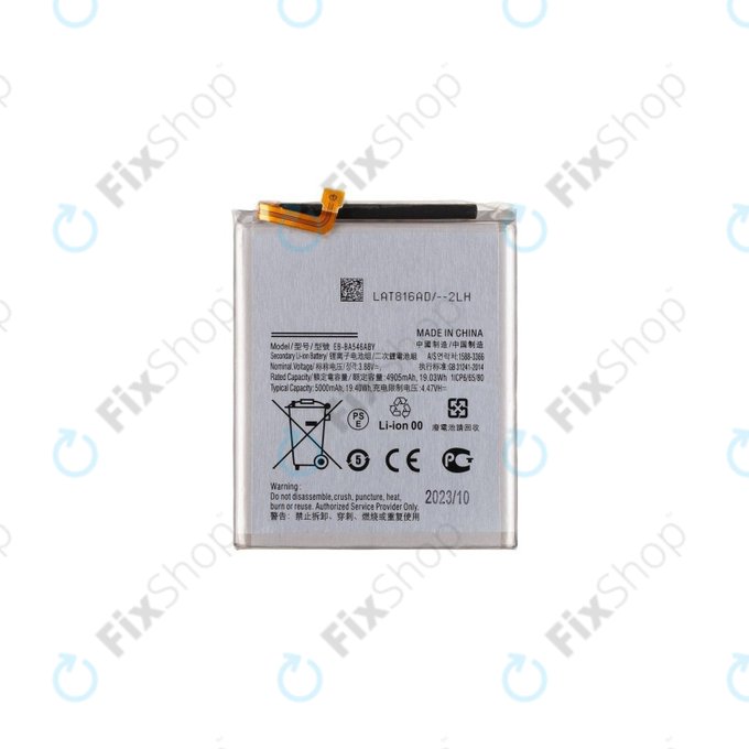 Batteria per Samsung A34 5G A346B, EB-BA546ABY, 5000mAh