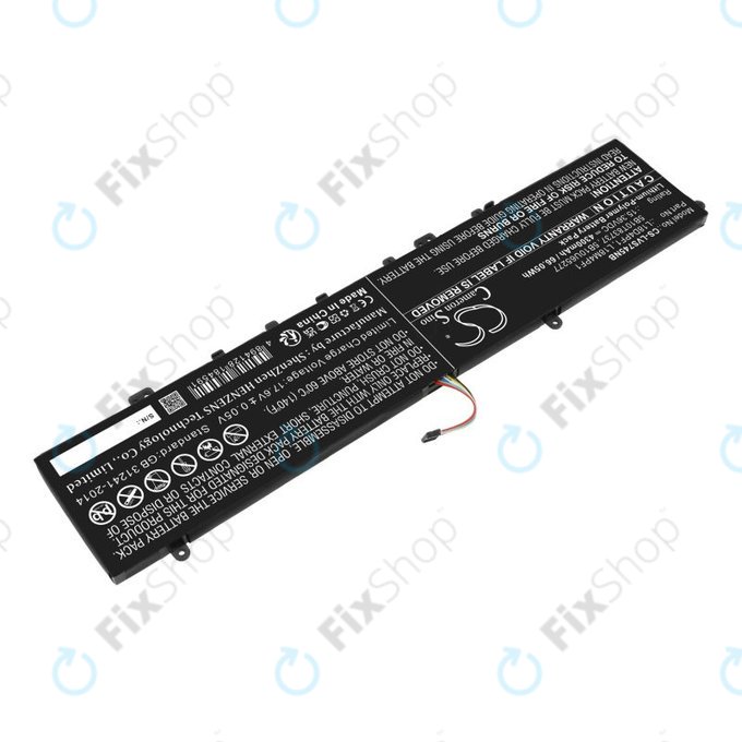 Batteria per Lenovo Yoga, L18D4PF1, Li-Pol, 4300mAh, 15.36V, HQ