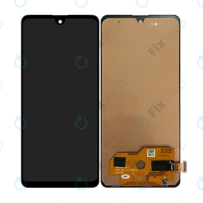 Schermo per Samsung M31s M317F, Vetro touch senza cornice