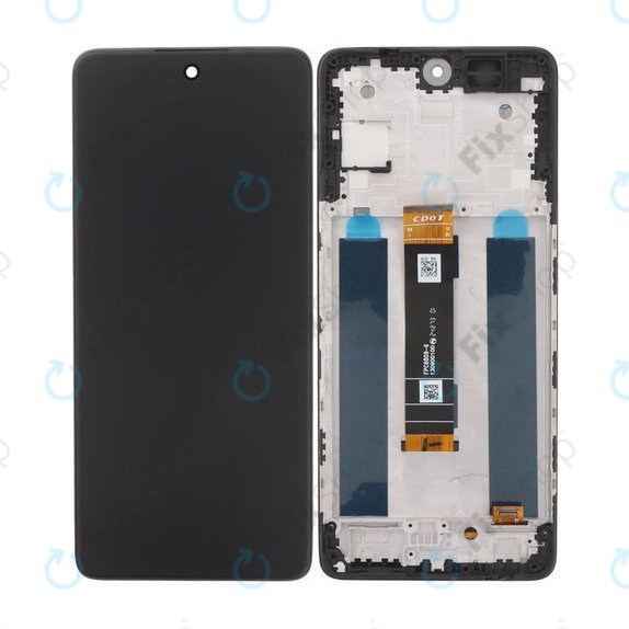 Schermo per TCL 50 Pro NxtPaper, Matte Black, Vetro touch con cornice