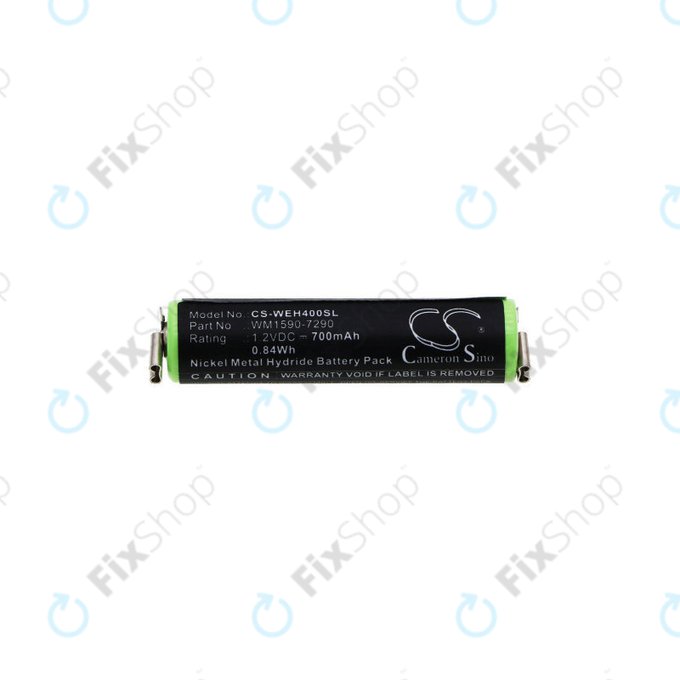 Batteria per Wella Bella, Chromini, Super, Contura HS61, WM1590-7290, Ni-MH, 700mAh, 1.2V, HQ