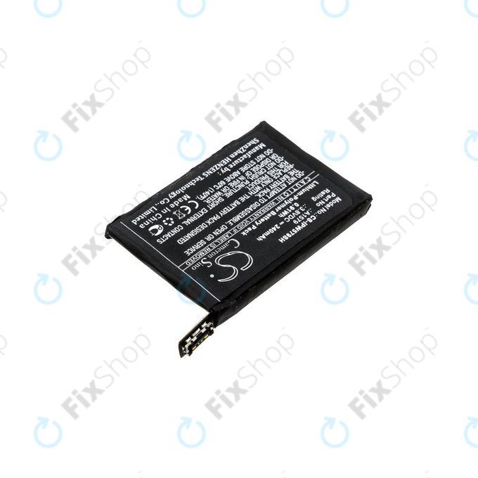 Batteria per Apple Watch 1 42 mm, 240mAh, Li-Pol, 3.8 V, A1579, HQ
