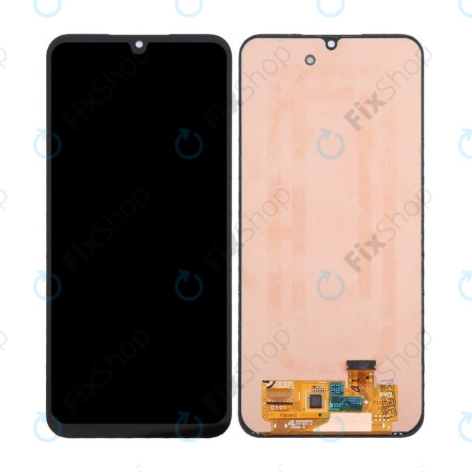 Schermo OLED per Samsung A25 A256B, Vetro touch senza cornice