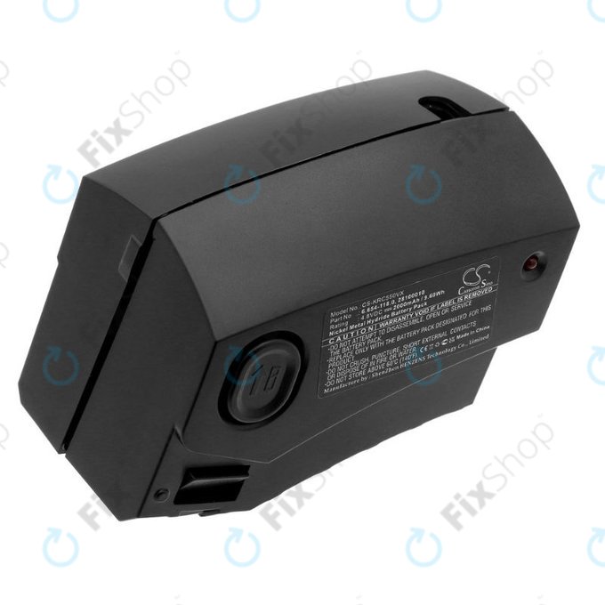 Batteria per Kärcher KC55, 6.654-118.0, 28100010, Ni-MH, 2000mAh, 4.8V, HQ