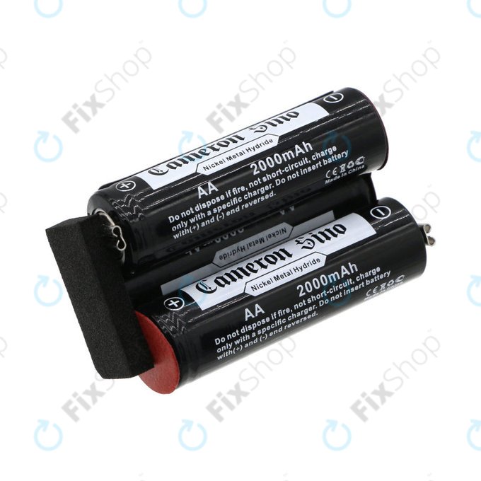 Batteria per Moser ChromStyle, Wella Academy, Super Cordless, 1871-7590, Ni-MH, 2000mAh, 3.6V, HQ