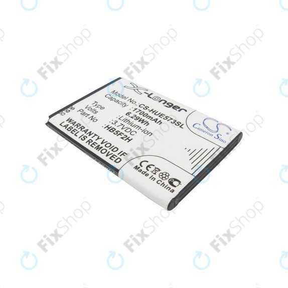 Batteria per Huawei E5330, HB5F2H, Li-Ion, 1700mAh, 3.7V, HQ