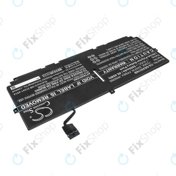 Batteria per Dell XPS 13 9300, 9380, 9310, 2XXFW, Li-Pol, 6500mAh, 7.6V, HQ