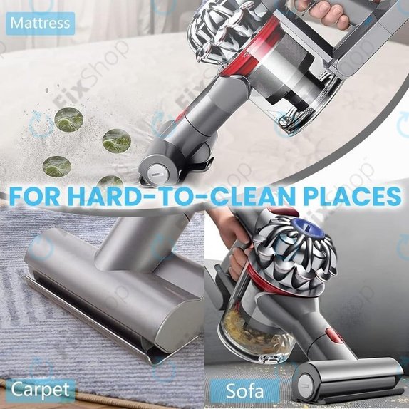 Mini turbospazzola elettrica per Dyson seriess V, Outsize
