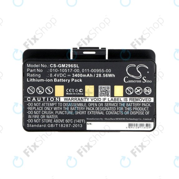 Batteria per Garmin GPSMAP, 010-10517-00, Li-Ion, 3400mAh, 8.4V, HQ