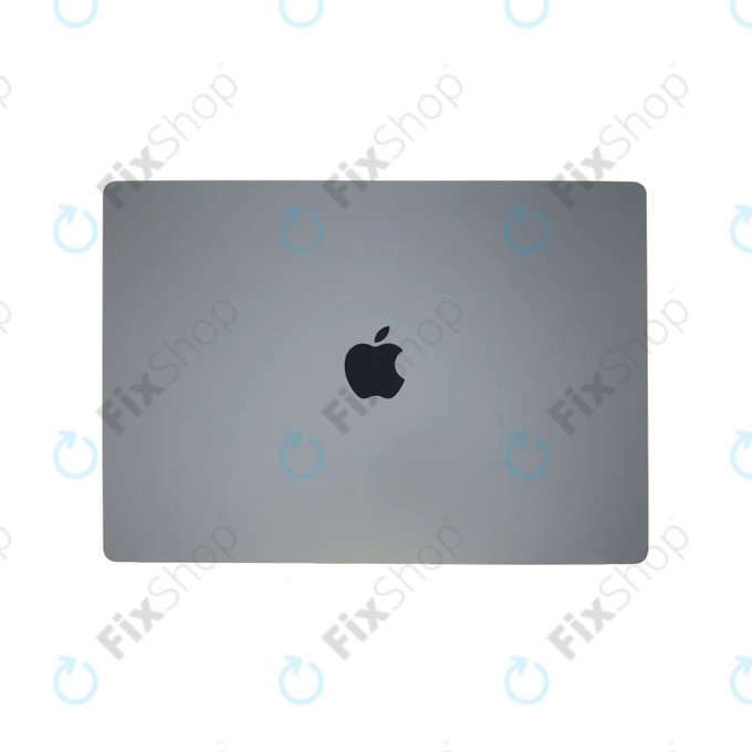 Schermo LCD per MacBook Air 13", A3113 (2024), con vetro frontale e copertura, Space Gray, 661-40278, Genuine Apple