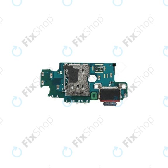 Connettore di ricarica con lettore SIM e scheda per Samsung S26+, GH96-21141A, Genuine Service Pack