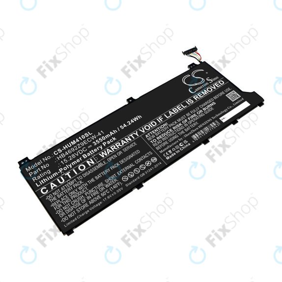 Batteria per Honor MagicBook 14, Huawei MateBook D14, MediaPad D14, MagicBook 14, HB4692Z9ECW-41, Li-Pol, 3550mAh, 15.28V, HQ