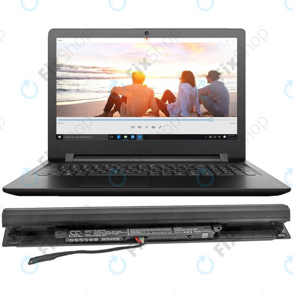 Batteria per Lenovo IdeaPad 110-15, 5B10L79053, Li-Ion, 4100mAh, 10.8V, HQ