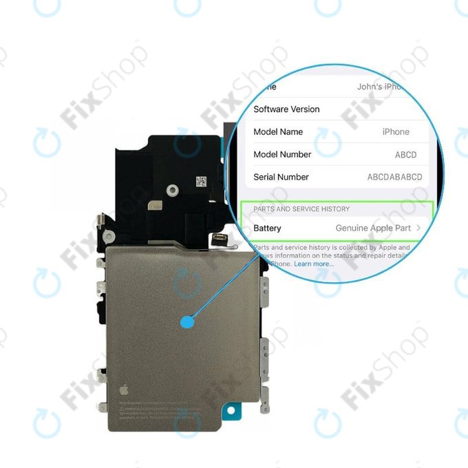 Batteria per iPhone 17 Pro pSIM, 661-56121, 3998mAh, Genuine Apple