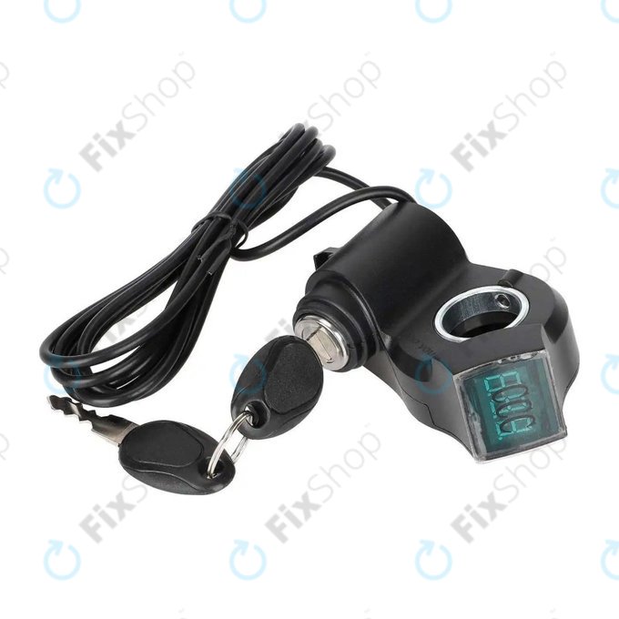 Interruttore di accensione con voltmetro per Kugoo Kirin M4, M4 Pro, Speedual, Zero 8x, 10x, MiniWalker, T10-DDM