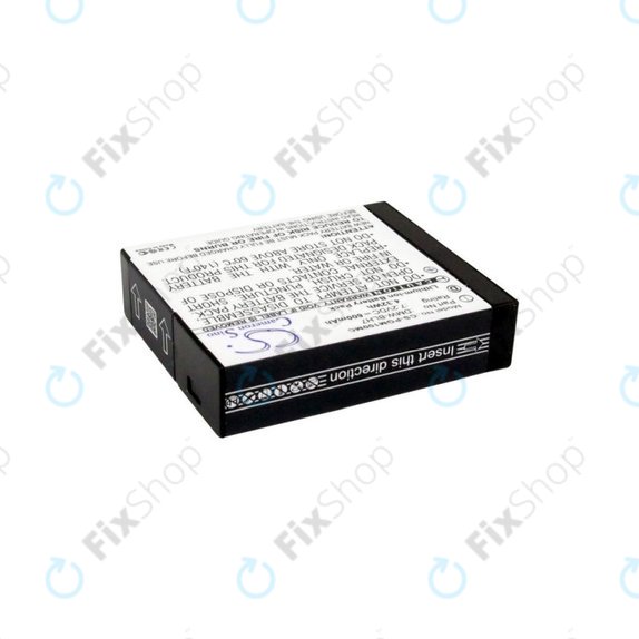 Batteria per Panasonic Lumix DMC, DMW-BLH7, Li-Ion, 600mAh, 7.2V, HQ