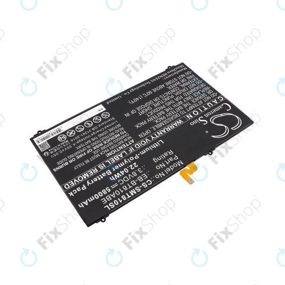 Batteria per Samsung Galaxy Tab S2, EB-BT810ABE, Li-Pol, 3.8V, 5800mAh, HQ