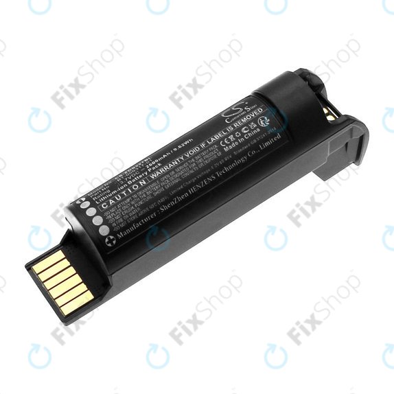 Batteria per Zebra CR2278, DS22, BT-000317-01, Li-Ion, 2600mAh, 3.7V, HQ