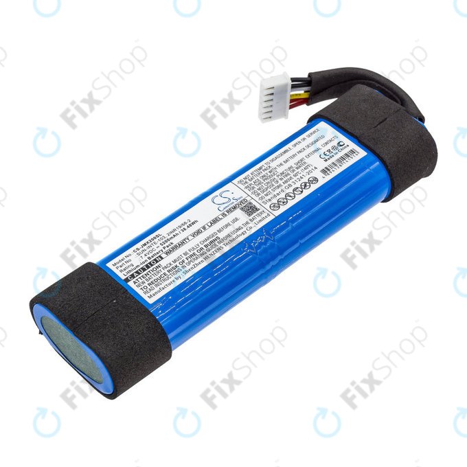 Batteria per JBL Xtreme 2, SUN-INTE-103, Li-Ion, 5200mAh, 7.4V, HQ