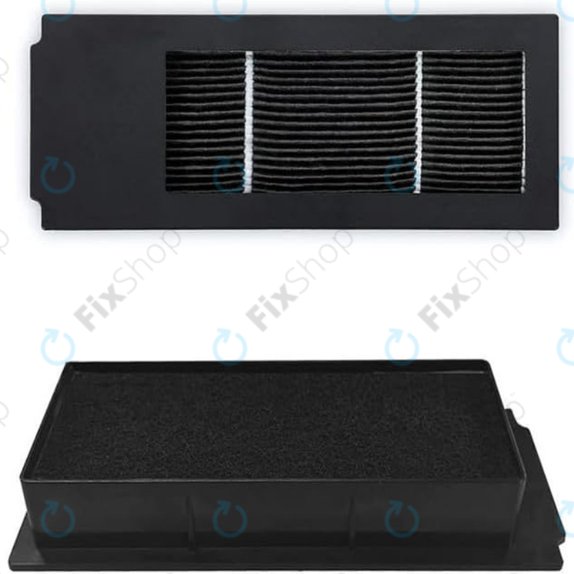 Set di ricambio per Ecovacs Deebot X2 Omni (1x spazzola principale, 2x filtro, 2x spazzola laterale)