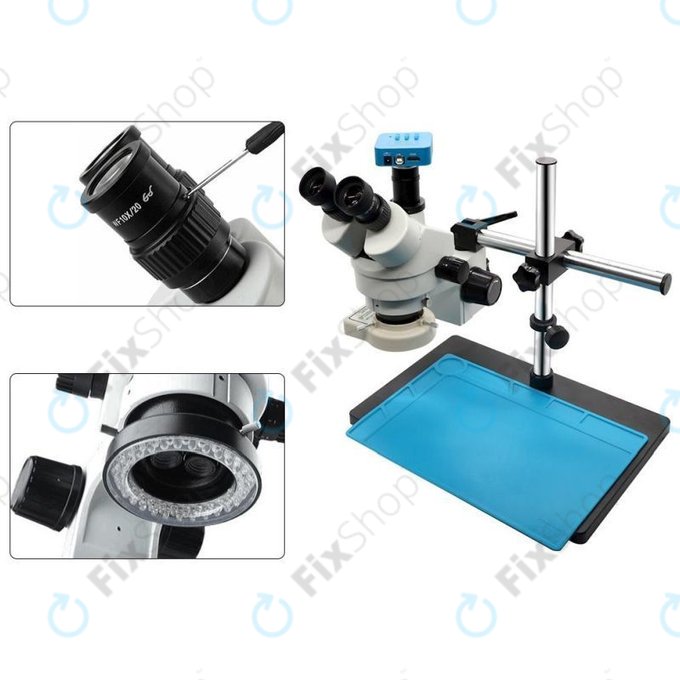 Microscopio FX604 con fotocamera 16MP HDMI
