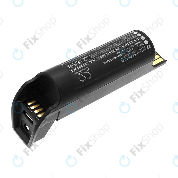 Batteria per Zebra CR2278, DS22, BT-000317-01, Li-Ion, 2600mAh, 3.7V, HQ