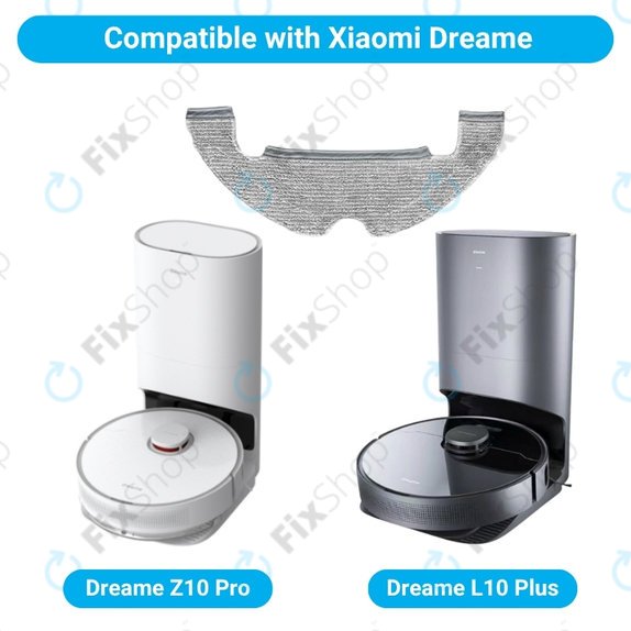 Panno lavapavimenti, 2 pz. per Xiaomi Dreame Z10 Pro, L10 Plus