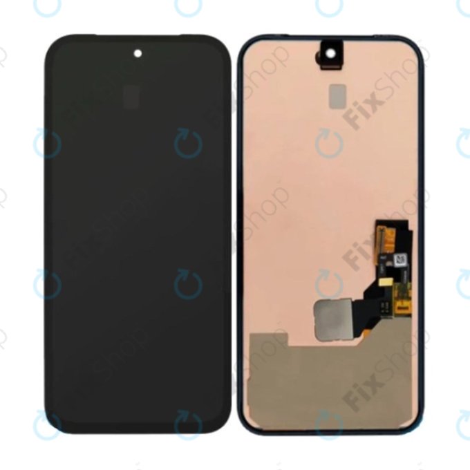 Schermo LCD per Google Pixel 8a, Vetro touch senza cornice, G949-00767-00, Genuine Service Pack