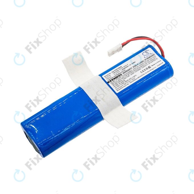 Batteria per Zaco V3, V40, V5s Pro, V5x, Silvercrest SSWR A1, SSWR B1, SSR 3000 A1, 18650B4-4S1P-AGX-2, Li-Ion, 2600mAh, 14.4V, HQ
