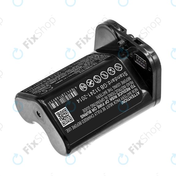 Batteria per iRobot Braava jet m6, ALB-C, M611020, Li-Ion, 2000mAh, 10.8V, HQ