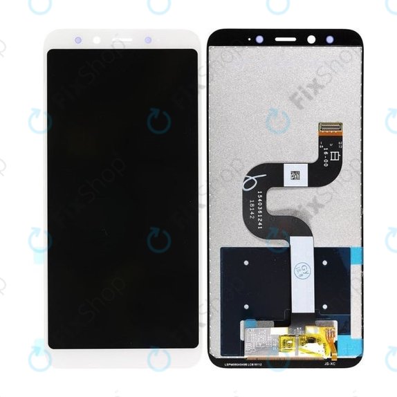 Schermo LCD per Xiaomi Mi A2 (Mi 6X), White, Vetro touch senza cornice