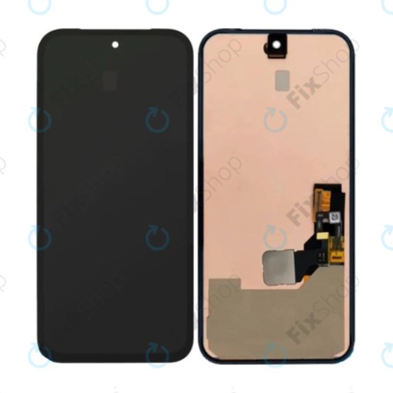 Schermo LCD per Google Pixel 8a, Vetro touch senza cornice, G949-00767-00, Genuine Service Pack