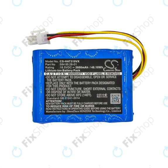 Batteria per Gardena R100Li-seriess, Husqvarna 300, 400-seriess, 584 85 28-01, 2600mAh, HQ