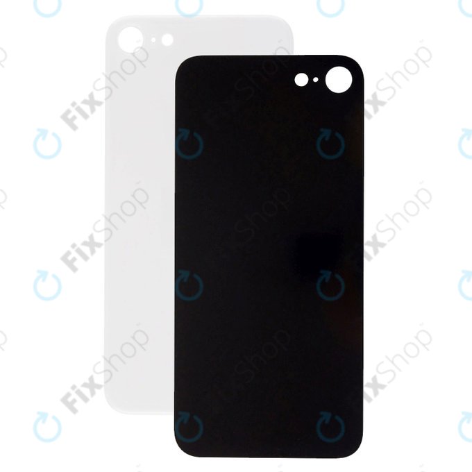 Vetro scocca posteriore con fGold fotocamera più grande per iPhone SE 3rd Gen 2022, Starlight