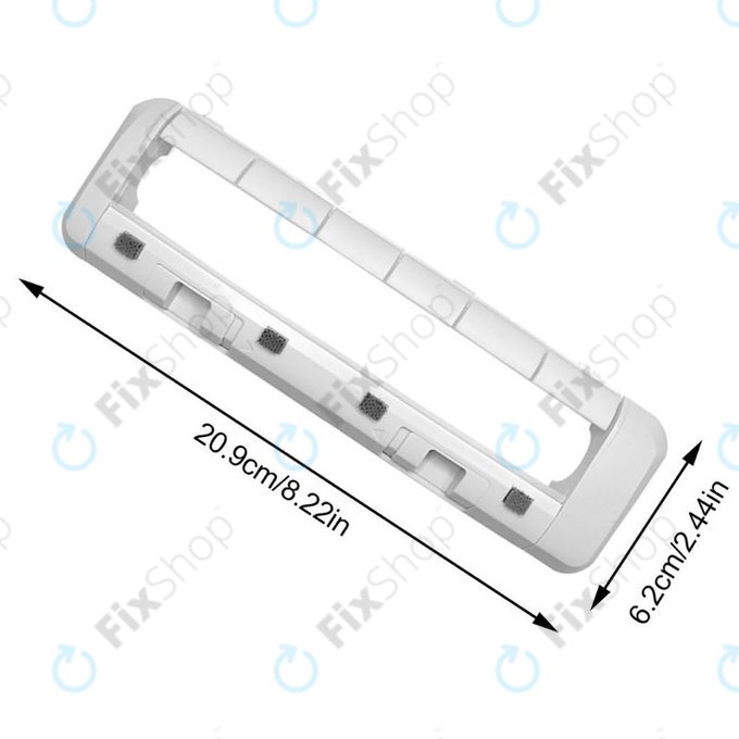 Cover spazzola principale per Xiaomi Dreame L20 Ultra, X20 Pro, X20 Plus, White