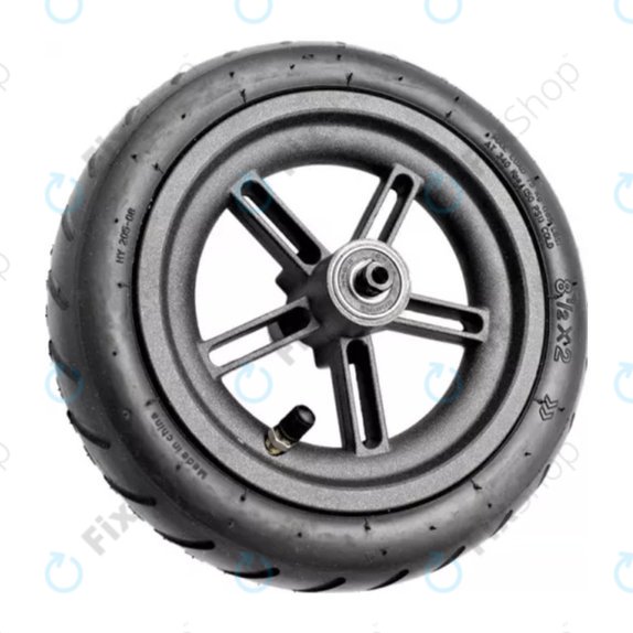 Set ruota posteriore per Xiaomi Mi Electric Scooter 1S, 2 M365, Essential, Black, C002550001900, C002550003500 Genuine Service Pack