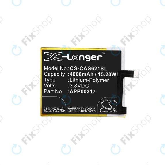 Batteria per Caterpillar S62 Pro, APP00317, 4000mAh, HQ