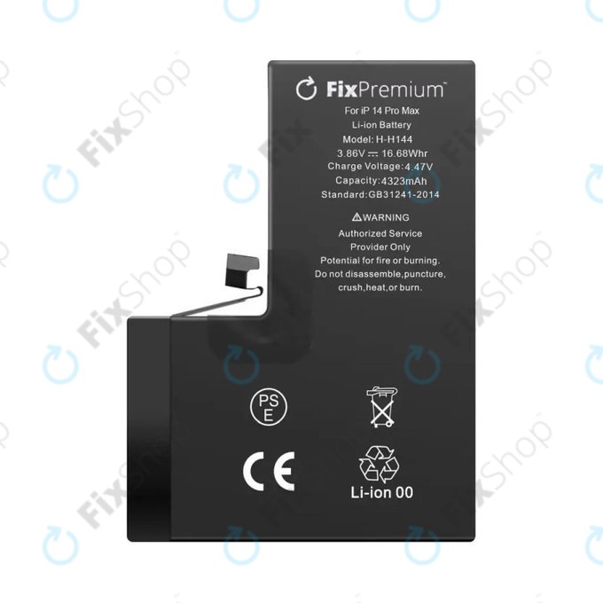 Batteria per iPhone 14 Pro Max, 4323mAh, DIAGNOSTIC