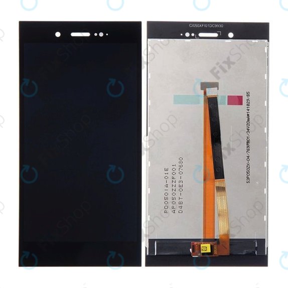 Schermo LCD per Blackberry Z3, Vetro touch senza cornice