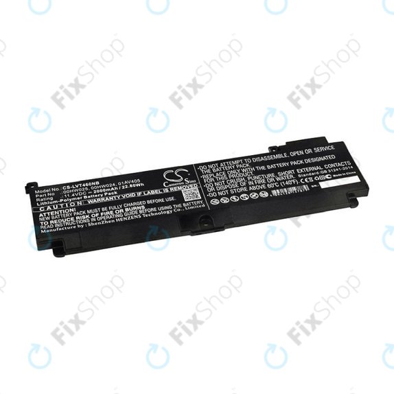 Batteria per Lenovo ThinkPad T460S, T470S, 00HW025, Li-Pol, 2000mAh, 11.4V, HQ