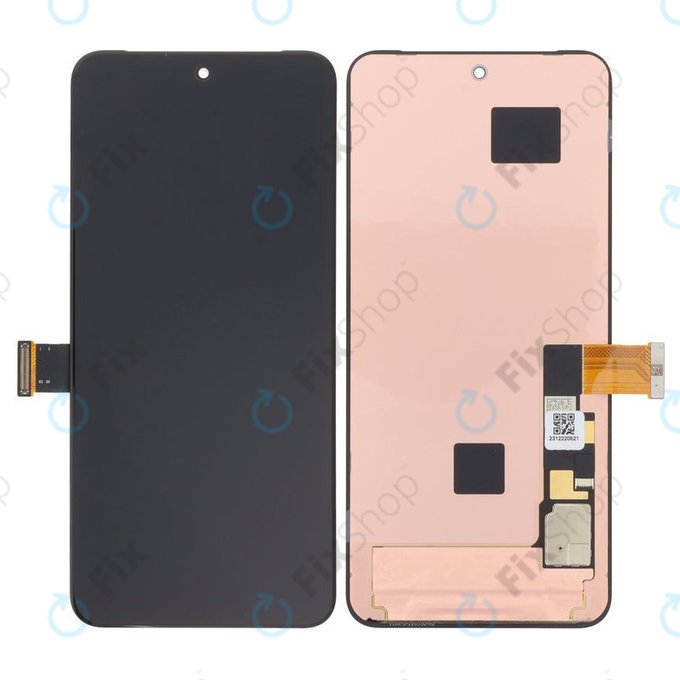 Schermo OLED per Google Pixel 8, Vetro touch senza cornice