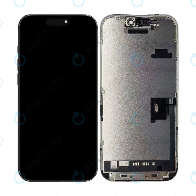 Schermo per iPhone 16 Pro, Vetro touch con cornice, Refurbished