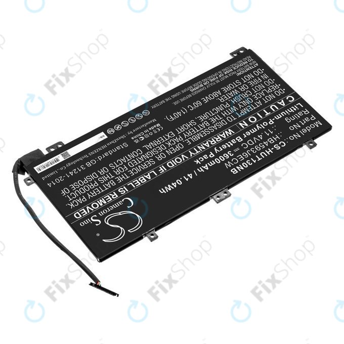 Batteria per Huawei MateBook 13, 13 i7, HB4593J6ECW, Li-Pol, 3600mAh, 11.4V, HQ