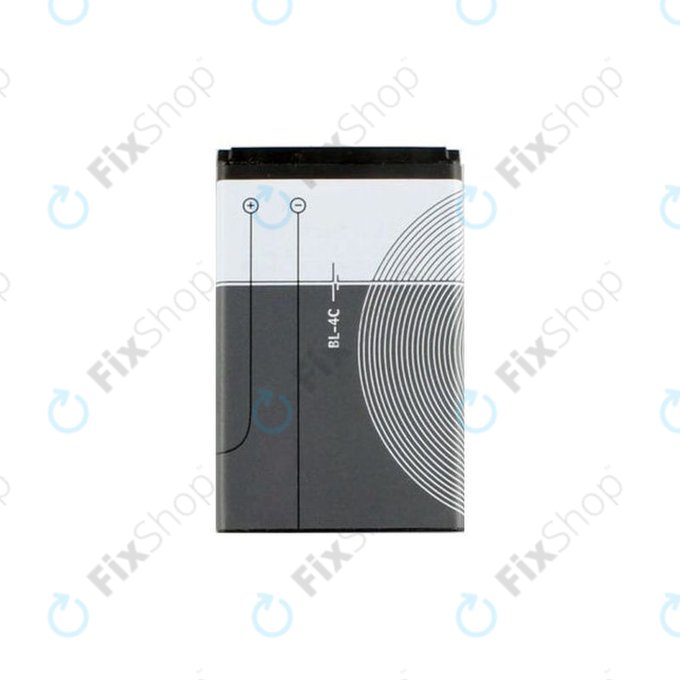 Batteria per Nokia 107, 108, C2-05, X2, 1000, 2000, 3000, 5000, 6000, 7000-series, BL-4C, 890mAh