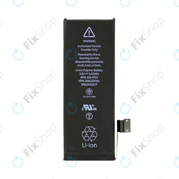 Batteria per iPhone 5S, 1560mAh