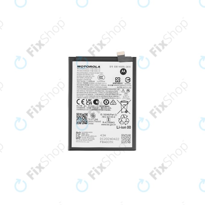 Batteria per Motorola Moto G85 5G, QE50, SB18E14178, 5000mAh, Genuine Service Pack