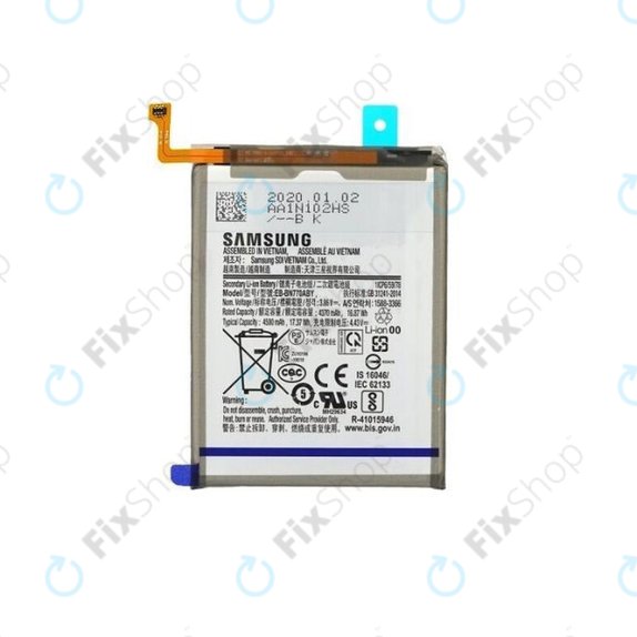Batteria per Samsung Note 10 Lite N770F, EB-BN770ABY, GH82-22054A, 4500mAh, Genuine Service Pack